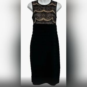 Black Lace Cocktail Dress